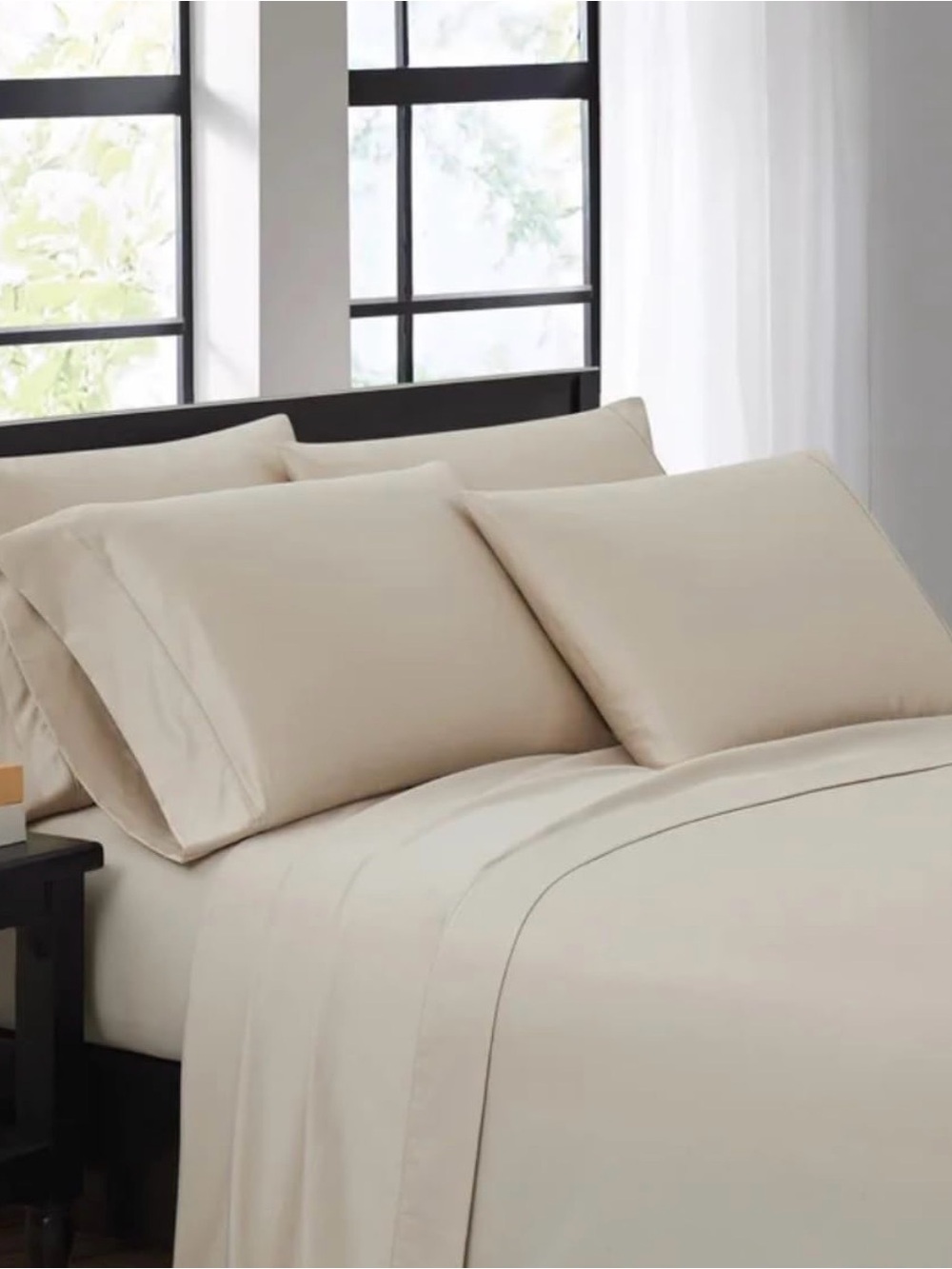New KIRKLAND Signature 680 Thread Count Full Sheet Set, 6-Piece, Pima Cotton